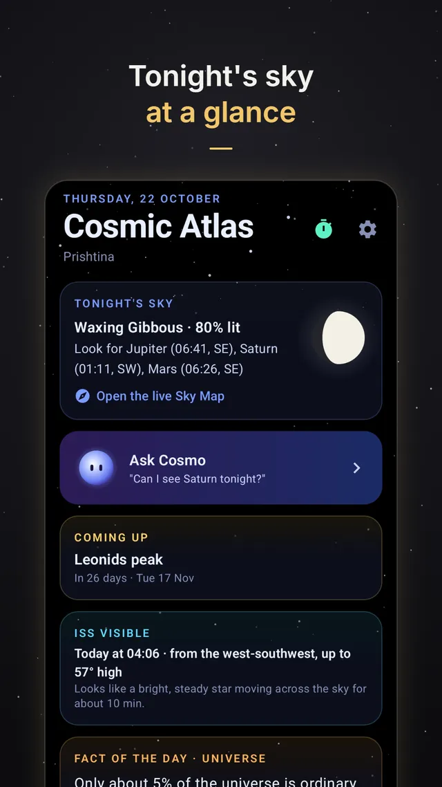 Cosmic Atlas – Screenshot